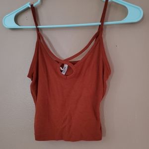 Burnt orange tank top